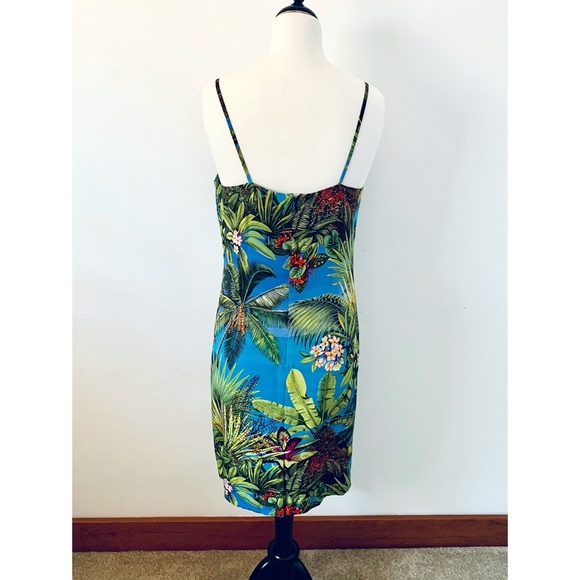 Company Ellen Tracy Silk Tropical Print Sundress - Picture 2 of 6
